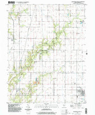 Stewardson West Illinois Historical topographic map, 1:24000 scale, 7.5 X 7.5 Minute, Year 1998