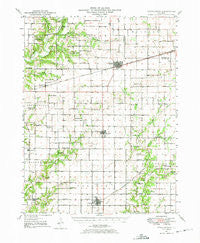 Stewardson Illinois Historical topographic map, 1:62500 scale, 15 X 15 Minute, Year 1947