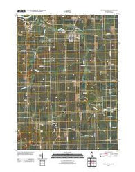 Stillman Valley Illinois Historical topographic map, 1:24000 scale, 7.5 X 7.5 Minute, Year 2012