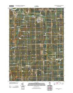 Stillman Valley Illinois Historical topographic map, 1:24000 scale, 7.5 X 7.5 Minute, Year 2012