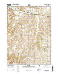 Stillman Valley Illinois Current topographic map, 1:24000 scale, 7.5 X 7.5 Minute, Year 2015