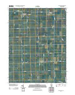 Stockland Illinois Historical topographic map, 1:24000 scale, 7.5 X 7.5 Minute, Year 2011
