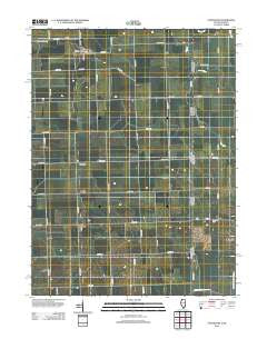 Stockland Illinois Historical topographic map, 1:24000 scale, 7.5 X 7.5 Minute, Year 2012