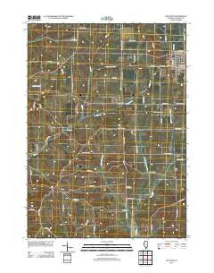 Stockton Illinois Historical topographic map, 1:24000 scale, 7.5 X 7.5 Minute, Year 2012