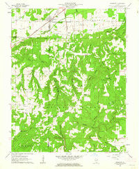 Stonefort Illinois Historical topographic map, 1:24000 scale, 7.5 X 7.5 Minute, Year 1961