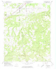 Stonefort Illinois Historical topographic map, 1:24000 scale, 7.5 X 7.5 Minute, Year 1961