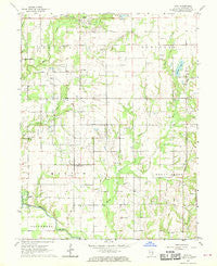Stoy Illinois Historical topographic map, 1:24000 scale, 7.5 X 7.5 Minute, Year 1968