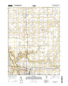 Streator North Illinois Current topographic map, 1:24000 scale, 7.5 X 7.5 Minute, Year 2015