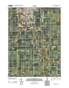 Streator South Illinois Historical topographic map, 1:24000 scale, 7.5 X 7.5 Minute, Year 2012