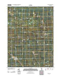 Sublette Illinois Historical topographic map, 1:24000 scale, 7.5 X 7.5 Minute, Year 2012
