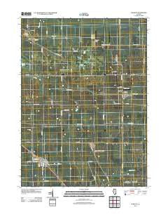 Sublette Illinois Historical topographic map, 1:24000 scale, 7.5 X 7.5 Minute, Year 2012