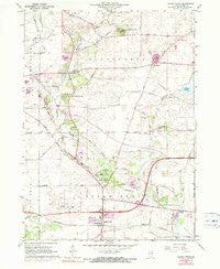 Sugar Grove Illinois Historical topographic map, 1:24000 scale, 7.5 X 7.5 Minute, Year 1964