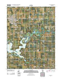 Sullivan Illinois Historical topographic map, 1:24000 scale, 7.5 X 7.5 Minute, Year 2012