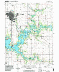 Sullivan Illinois Historical topographic map, 1:24000 scale, 7.5 X 7.5 Minute, Year 1998