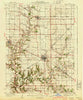 Sullivan Illinois Historical topographic map, 1:62500 scale, 15 X 15 Minute, Year 1940