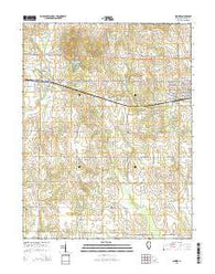 Sumner Illinois Current topographic map, 1:24000 scale, 7.5 X 7.5 Minute, Year 2015