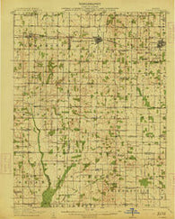 Sumner Illinois Historical topographic map, 1:62500 scale, 15 X 15 Minute, Year 1913