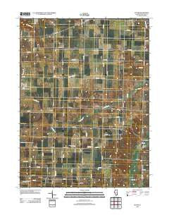 Sutter Illinois Historical topographic map, 1:24000 scale, 7.5 X 7.5 Minute, Year 2012