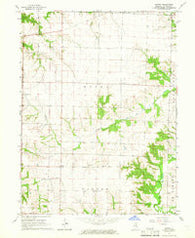 Sutter Illinois Historical topographic map, 1:24000 scale, 7.5 X 7.5 Minute, Year 1964