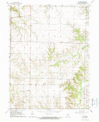 Sutter Illinois Historical topographic map, 1:24000 scale, 7.5 X 7.5 Minute, Year 1964