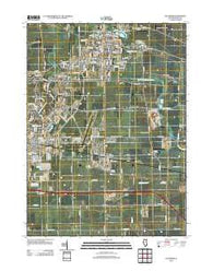 Sycamore Illinois Historical topographic map, 1:24000 scale, 7.5 X 7.5 Minute, Year 2012