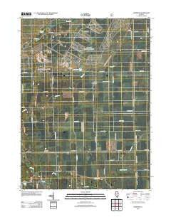 Symerton Illinois Historical topographic map, 1:24000 scale, 7.5 X 7.5 Minute, Year 2012