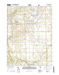 Symerton Illinois Current topographic map, 1:24000 scale, 7.5 X 7.5 Minute, Year 2015