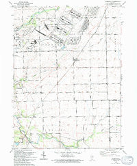 Symerton Illinois Historical topographic map, 1:24000 scale, 7.5 X 7.5 Minute, Year 1993