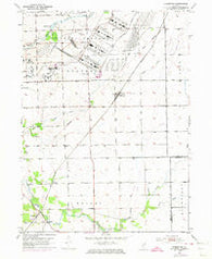 Symerton Illinois Historical topographic map, 1:24000 scale, 7.5 X 7.5 Minute, Year 1953