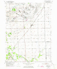 Symerton Illinois Historical topographic map, 1:24000 scale, 7.5 X 7.5 Minute, Year 1953