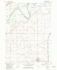 Tampico Illinois Historical topographic map, 1:24000 scale, 7.5 X 7.5 Minute, Year 1982