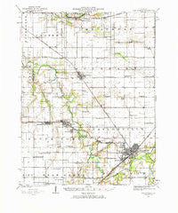 Taylorville Illinois Historical topographic map, 1:62500 scale, 15 X 15 Minute, Year 1923
