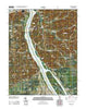 Thebes Illinois Historical topographic map, 1:24000 scale, 7.5 X 7.5 Minute, Year 2012