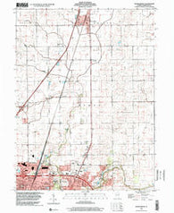 Thomasboro Illinois Historical topographic map, 1:24000 scale, 7.5 X 7.5 Minute, Year 1998