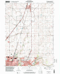 Thomasboro Illinois Historical topographic map, 1:24000 scale, 7.5 X 7.5 Minute, Year 1998