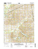 Thompsonville Illinois Current topographic map, 1:24000 scale, 7.5 X 7.5 Minute, Year 2015