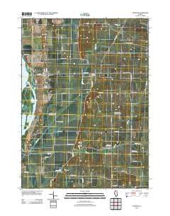 Thomson Illinois Historical topographic map, 1:24000 scale, 7.5 X 7.5 Minute, Year 2012