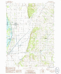 Thomson Illinois Historical topographic map, 1:24000 scale, 7.5 X 7.5 Minute, Year 1985