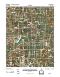 Tilden Illinois Historical topographic map, 1:24000 scale, 7.5 X 7.5 Minute, Year 2012