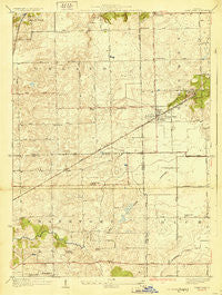 Tinley Park Illinois Historical topographic map, 1:24000 scale, 7.5 X 7.5 Minute, Year 1929
