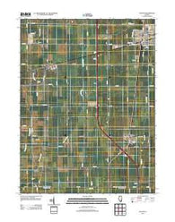 Tolono Illinois Historical topographic map, 1:24000 scale, 7.5 X 7.5 Minute, Year 2012