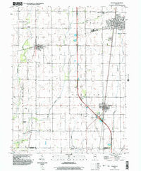 Tolono Illinois Historical topographic map, 1:24000 scale, 7.5 X 7.5 Minute, Year 1998