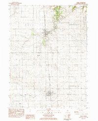 Tonica Illinois Historical topographic map, 1:24000 scale, 7.5 X 7.5 Minute, Year 1983