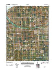 Topeka Illinois Historical topographic map, 1:24000 scale, 7.5 X 7.5 Minute, Year 2012