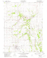 Tower Hill Illinois Historical topographic map, 1:24000 scale, 7.5 X 7.5 Minute, Year 1981