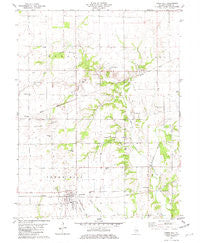 Tower Hill Illinois Historical topographic map, 1:24000 scale, 7.5 X 7.5 Minute, Year 1981