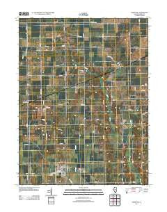 Tower Hill Illinois Historical topographic map, 1:24000 scale, 7.5 X 7.5 Minute, Year 2012