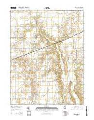 Tower Hill Illinois Current topographic map, 1:24000 scale, 7.5 X 7.5 Minute, Year 2015