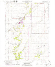 Troy Grove Illinois Historical topographic map, 1:24000 scale, 7.5 X 7.5 Minute, Year 1966