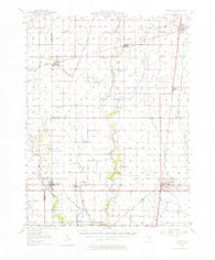 Tuscola Illinois Historical topographic map, 1:62500 scale, 15 X 15 Minute, Year 1950